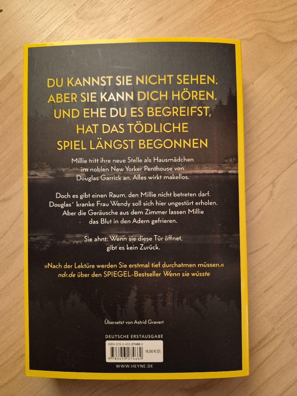 Libri: Thriller von Freida McFadden – Usato da Lauterbrunnen venduto da MassimoNr.01 1