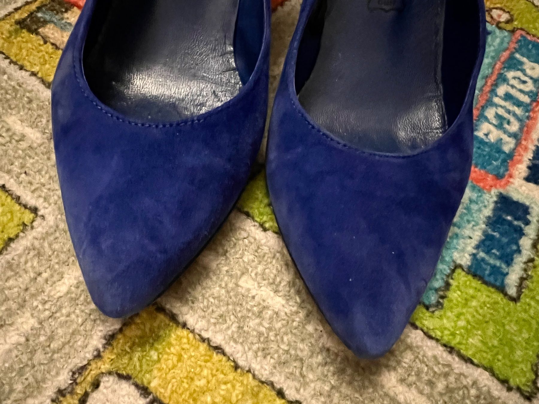 Scarpe da donna: LH Damen Pums Schuh Gr 36 Blau – Usato da Frenkendorf venduto da Style365 3