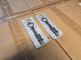 2x neuer Inox Flaschenöffner ab 1.-