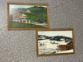 2 Bilder: Zeigt Haus Sunneshy in Gontenbad - by Alban