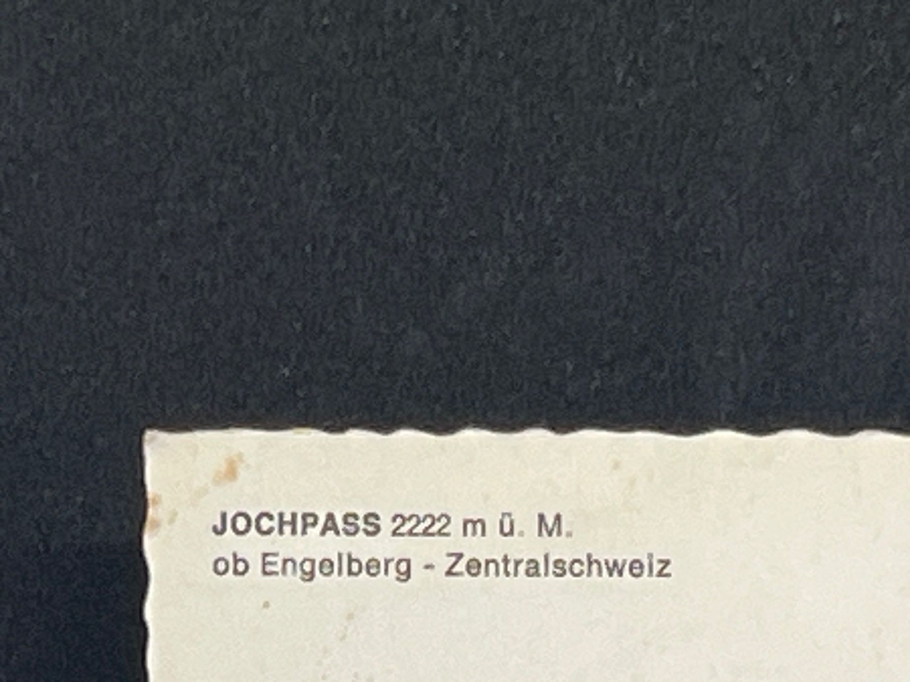 Cartoline postali: Engelberg-Jochpass / Zentralschweiz – Usato da Widnau venduto da Brusi9 2