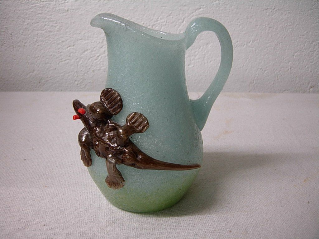 Murano Caraffe: Glaskrug,Murano 1 H.20 Jhrd. – Usato da Luzern venduto da Lucernauno