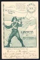 Lausanne, Centenaire Vaudois 14 Avril 18