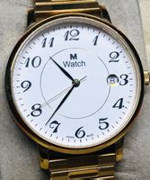M-WATCH Herrenuhr Swiss-Made ( Quartz / 40 mm )