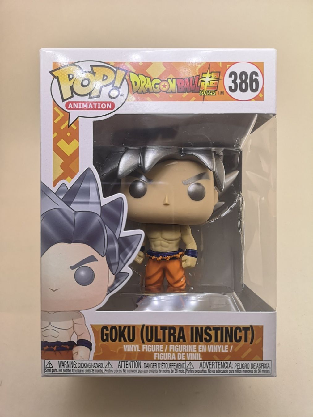 Funko Statuette: Funko Pop Goku (Ultra Instinct) #386 – Nuovo e nell'imballaggio originale da Riehen venduto da _TheCollectorShop_