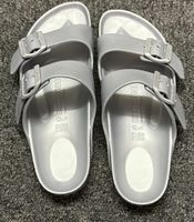 Birkenstock Arizona Sandalen Silber Grösse 37 neu