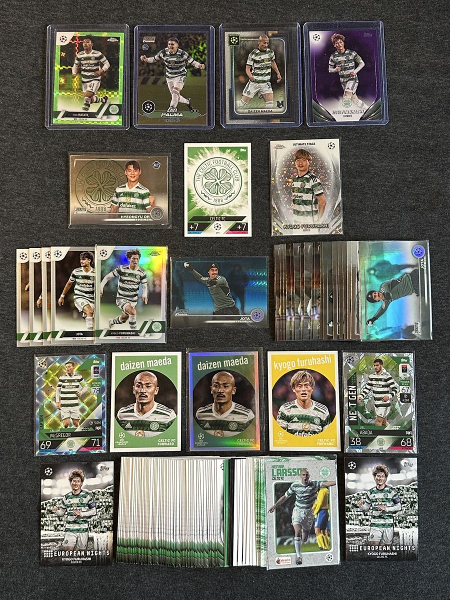 Topps Carte collezionabili: CELTIC GLASGOW SAMMLUNG – Nuovo (secondo la descrizione) da Binz venduto da Cediboy