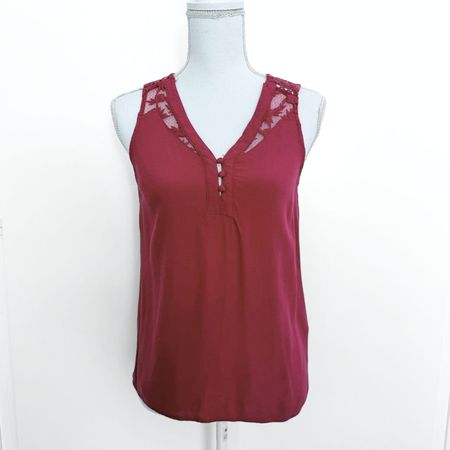 NAF NAF Top Rouge - Taille 34
