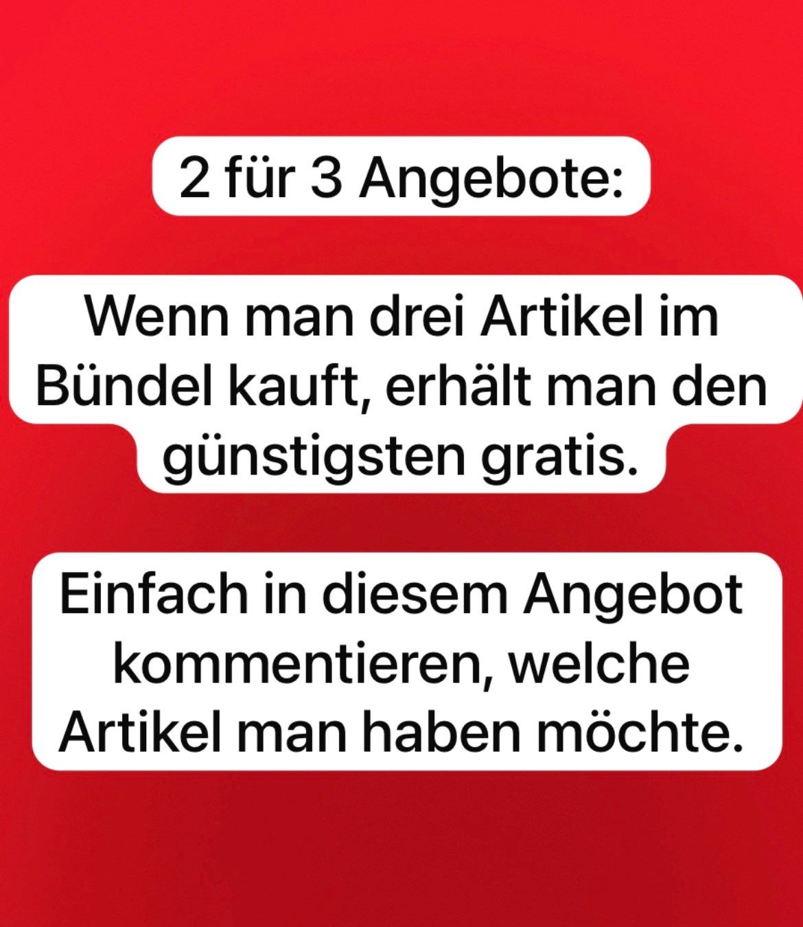 Buoni: 2 für 3 Angebot – Usato da Zürich venduto da Dailychic