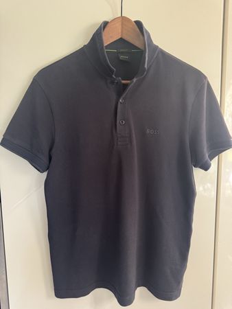 Polo BOSS bleu nuit - Élégant et confortable - S