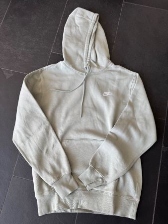 Nike Kapuzenpullover hellgruen Baumwolle guter Zustand