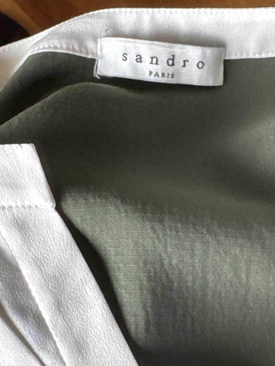 Sandro Vestiti: SANDRO Kleid in olivgrün Gr 36 – Usato da Rüti ZH venduto da Sugus99 2