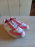 Esprit Mädchen Turnschuhe, Grösse 35, Pink/Weiss,