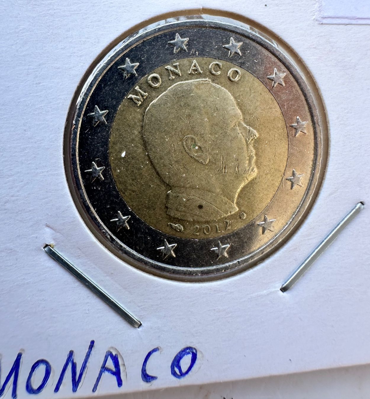 Tutti le monete: 2 Euro Münze Monaco 2012 – Usato da niederhasli venduto da rami016 1