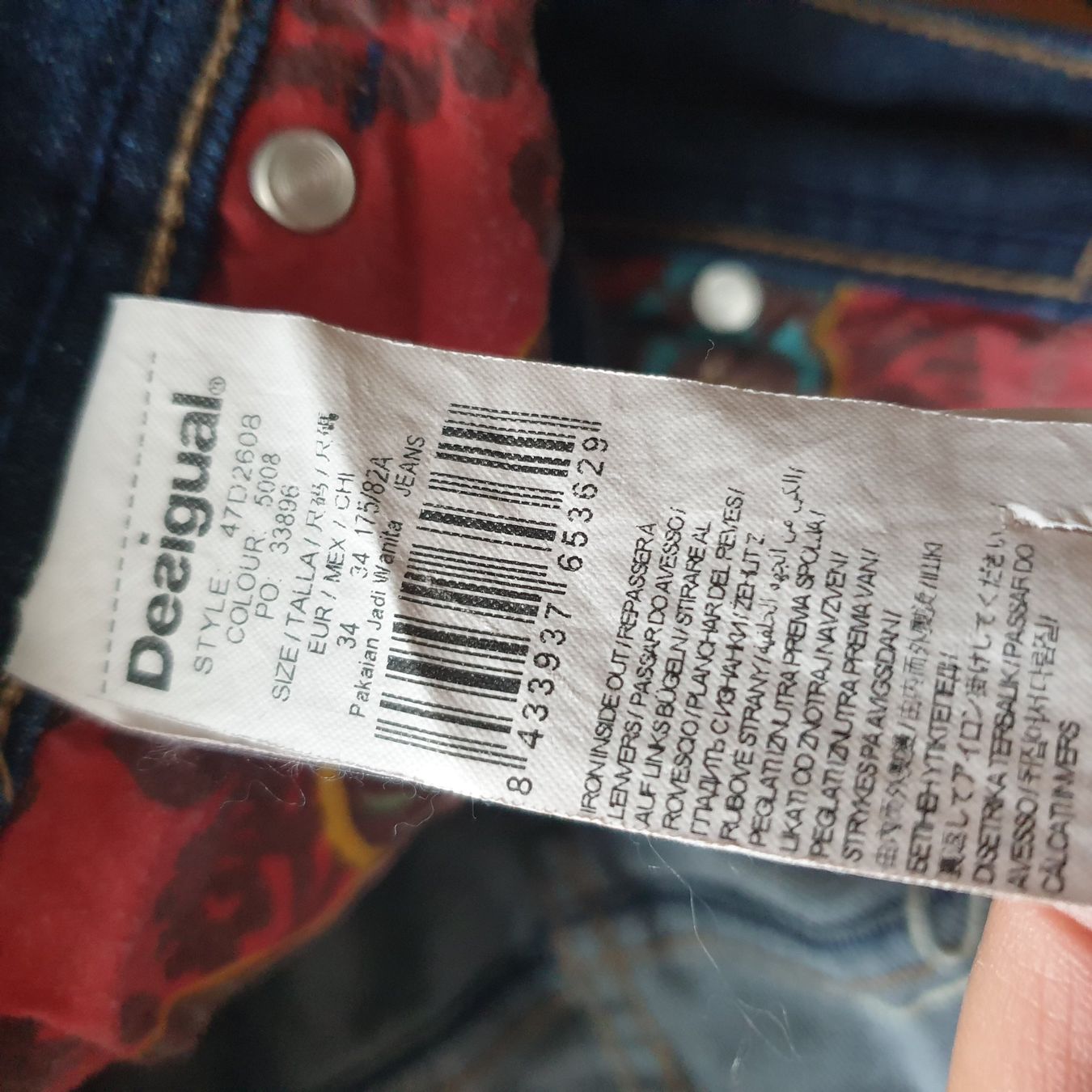 Desigual Jeans: Raffinierte Desigual Jeans Gr. 34 – Neuf (Voir description) à Frenkendorf par Moon111 4