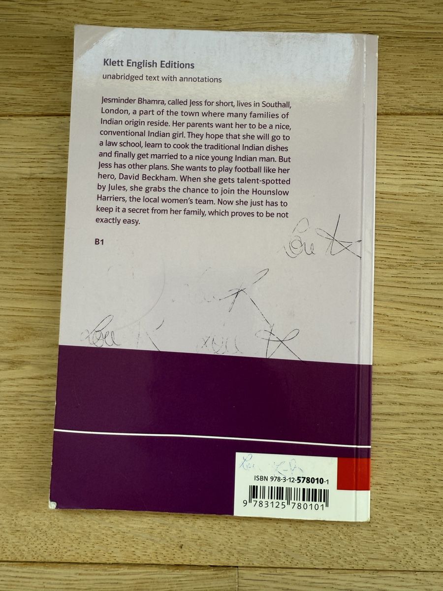 Libri: Bend It Like Beckham-Livre en anglais – Usato da Zürich venduto da Irassa 1