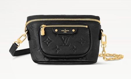Louis Vuitton Mini Bumbag Empreinte  Noir - NP 1870.00