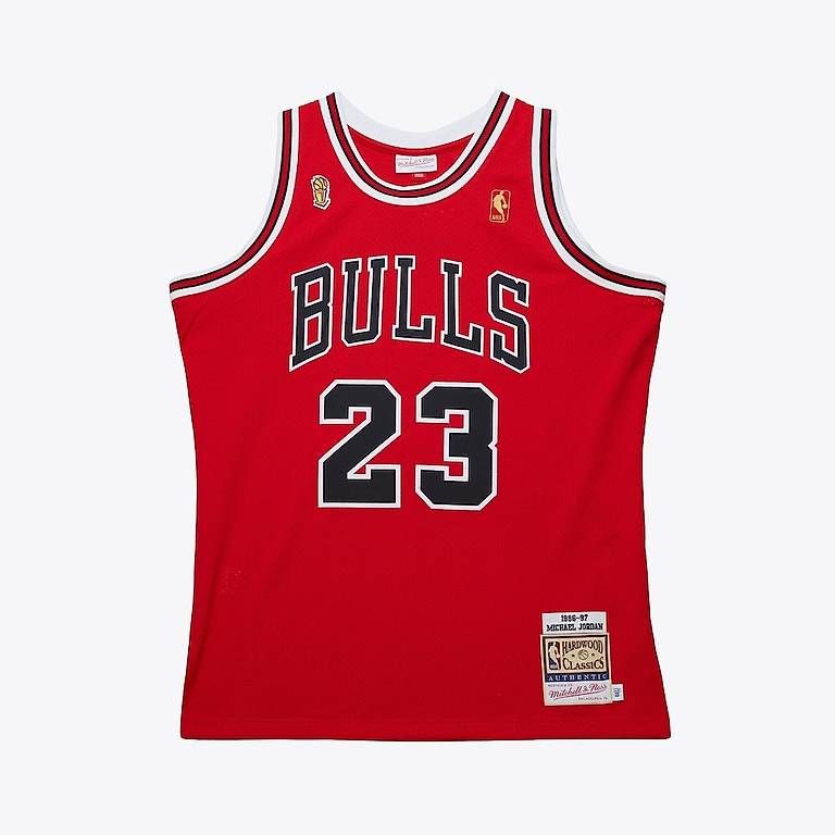 Mitchell & Ness Canottiere & Pantaloni: Michael Jordan, Bulls, 1996-97, Mitchell & Ness – Nuovo e nell'imballaggio originale da Ormalingen venduto da Rune86 2