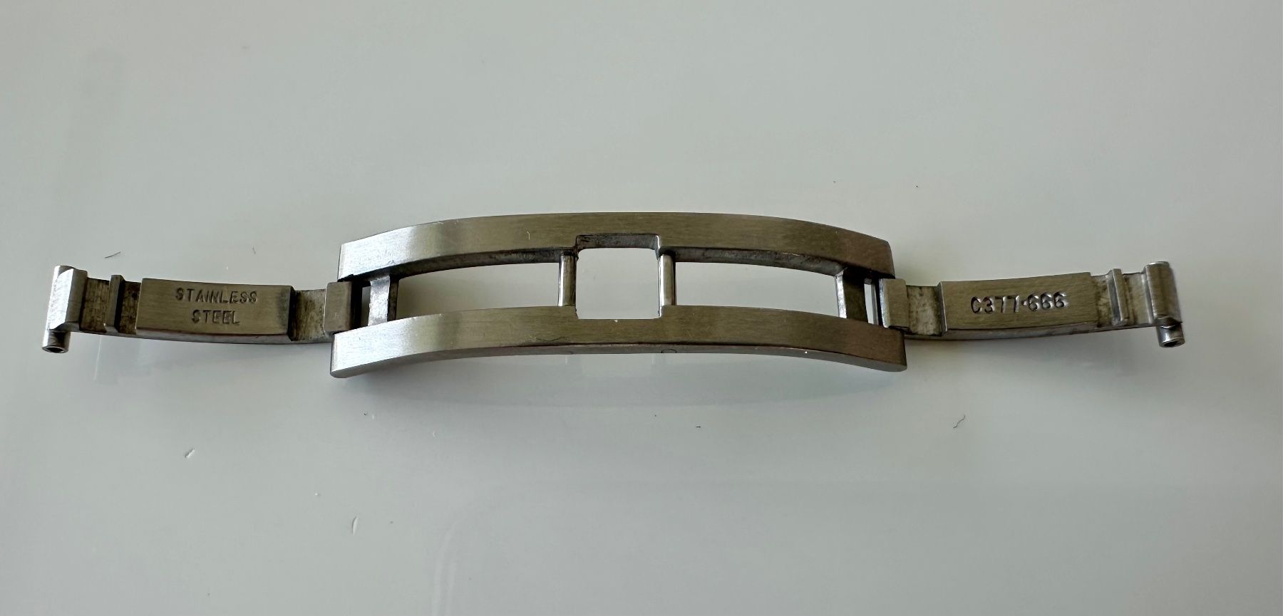 Swiss Orologi: FERMOIR C377.666 Acier inoxydable - NEUF – Nuovo (secondo la descrizione) da Conthey venduto da advisia 6