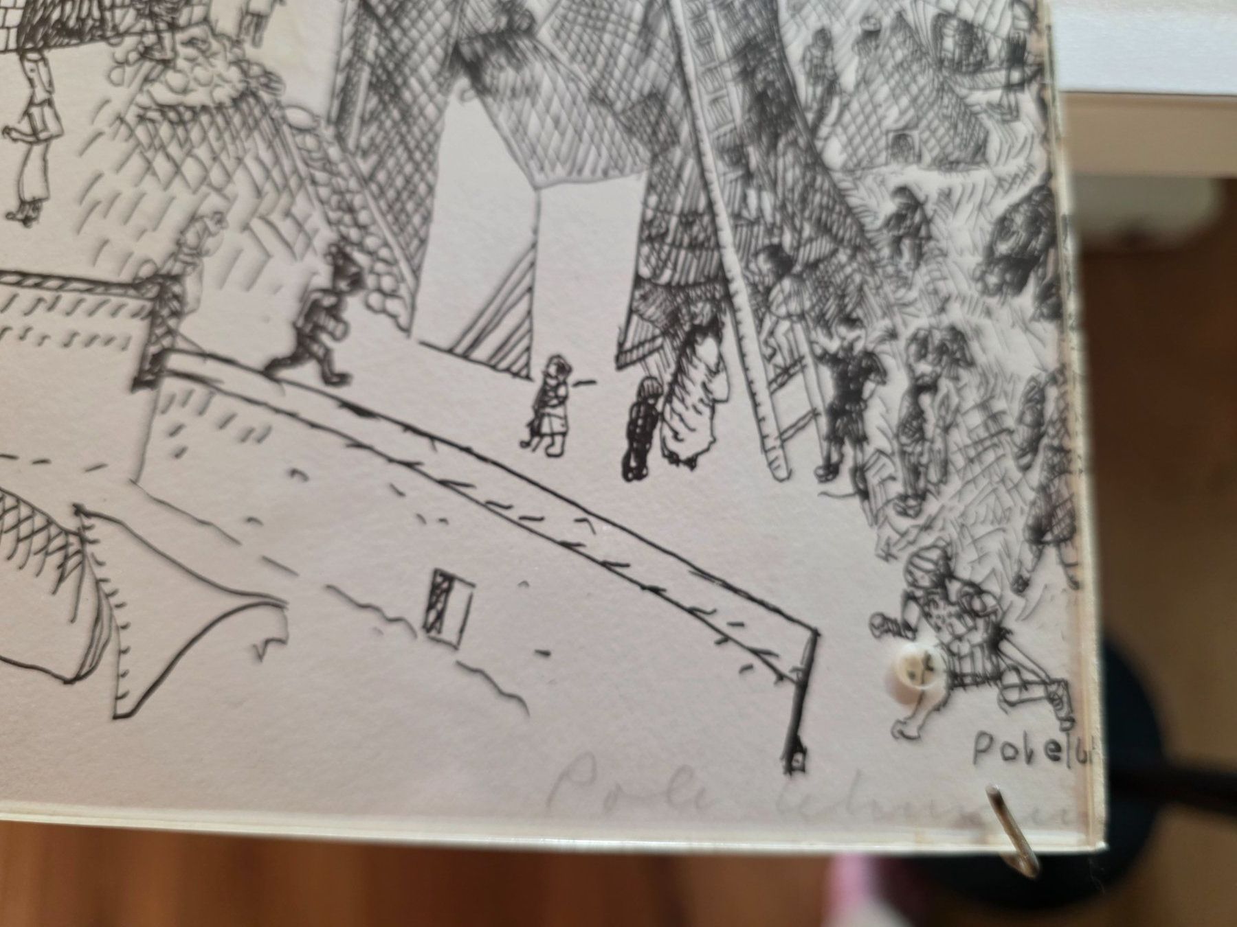 Grafica & Litografie: Bild Pole Lehmann 1967  Lithographie  in Plexi Rahmen – Usato da Walterswil BE venduto da Lonitti 6