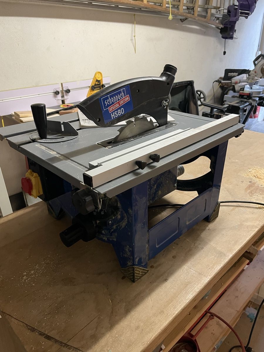 Scheppach Sägen: Scheppach Hs80 Special Edition table saw – Gebraucht aus Hornussen von junglej 4