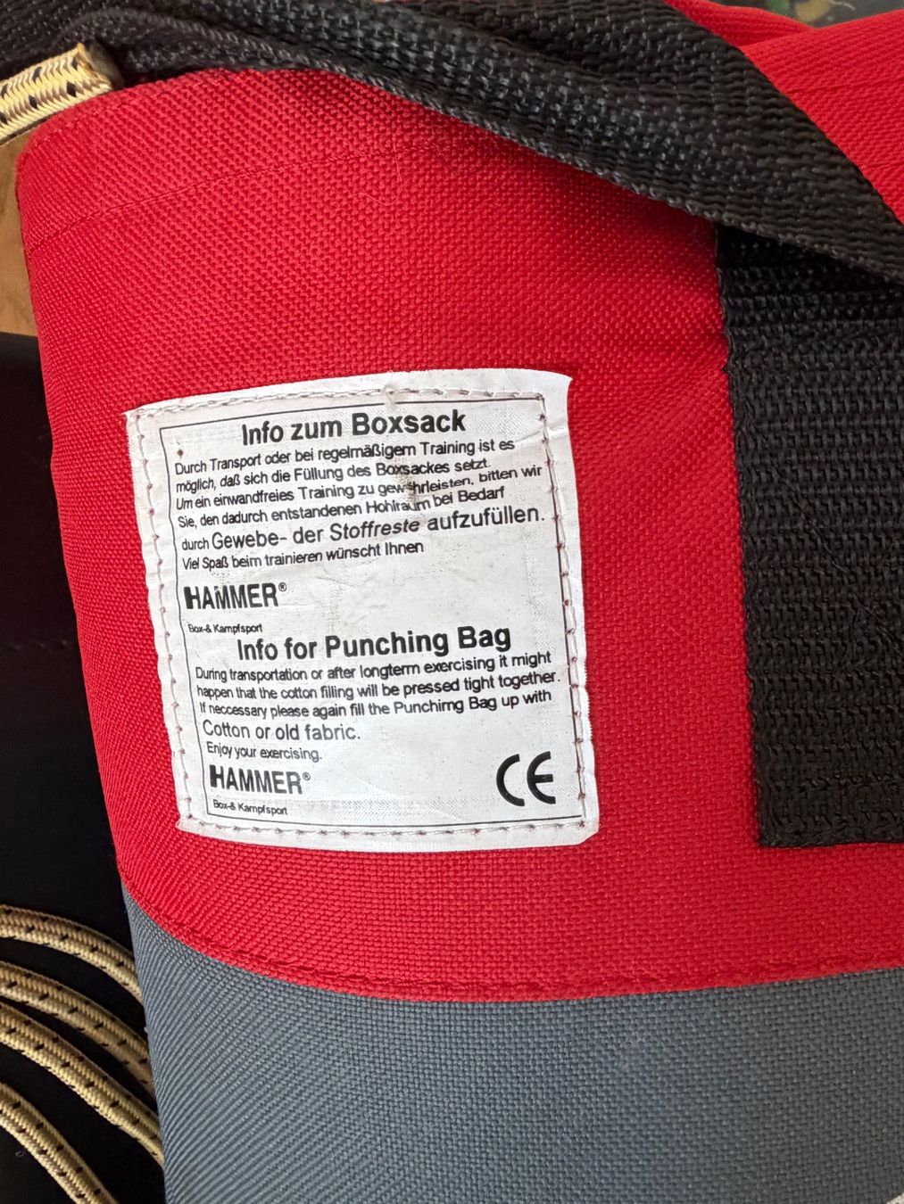 Sacchi da boxe: Kinder Boxsack Punch Power Hammer – Usato da Nussbaumen AG venduto da normajeanbaker 2