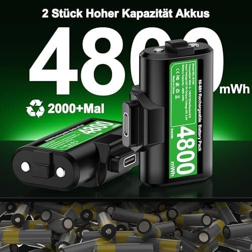 Batterie: Xbox Controller Akku 2 4800 mWh kompatibel One Elite Series – Nuovo e nell'imballaggio originale da Hundwil venduto da pac_6jh8 2
