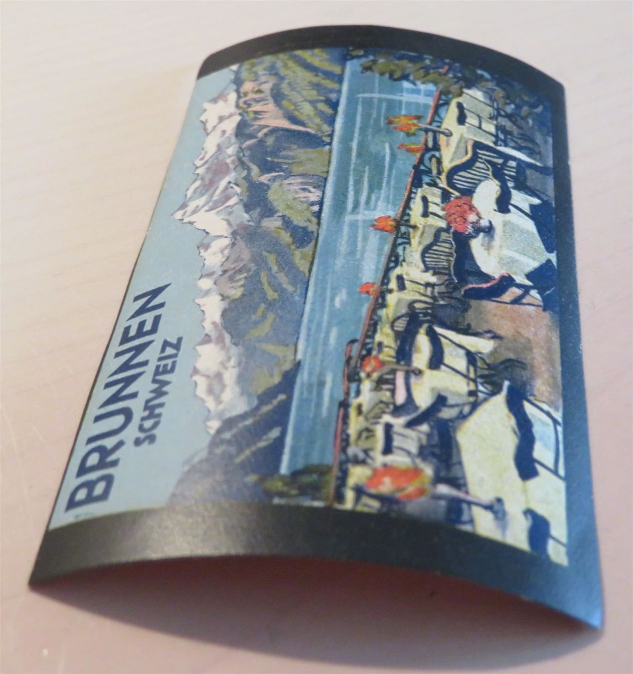 Vignettes Autoroutières: Werbeetikette BRUNNEN SZ, 1930-1950 – D'occasion à Oberriet SG par ganesh435 1