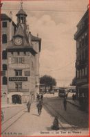 GENÈVE La Tour du Molard - Strassenbahn, Tram