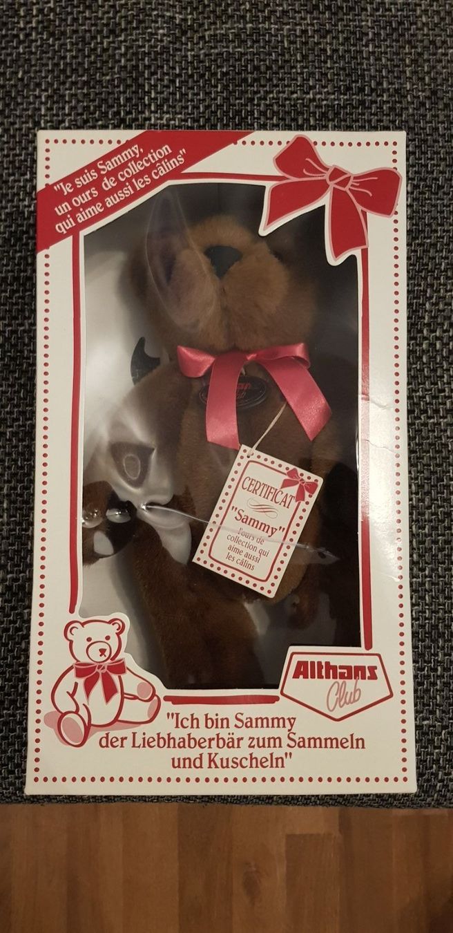 Giocattoli: Althans Bär Sammy – Nuovo (secondo la descrizione) da Arbon venduto da Halindra