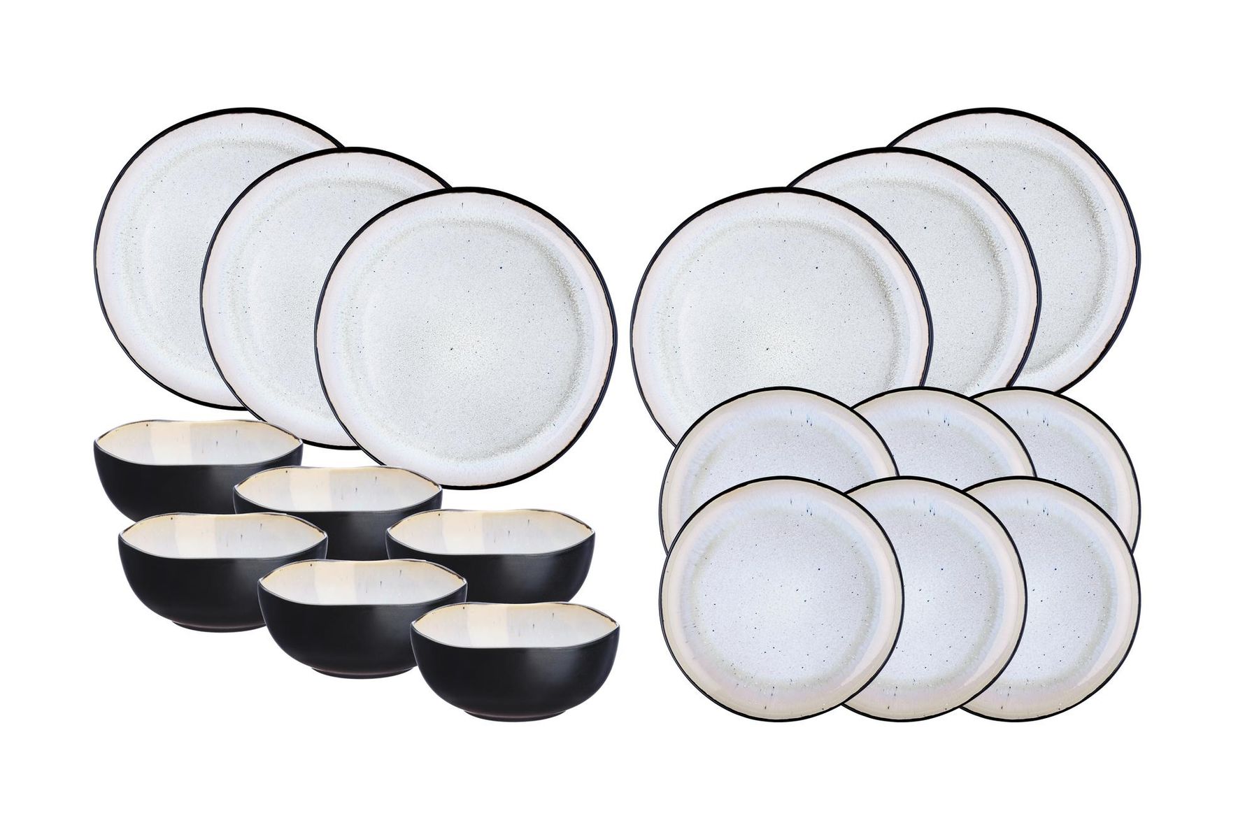 Set di piatti: Geschirr-Set IRIS – Nuovo e nell'imballaggio originale da Bremgarten AG venduto da simpliCH