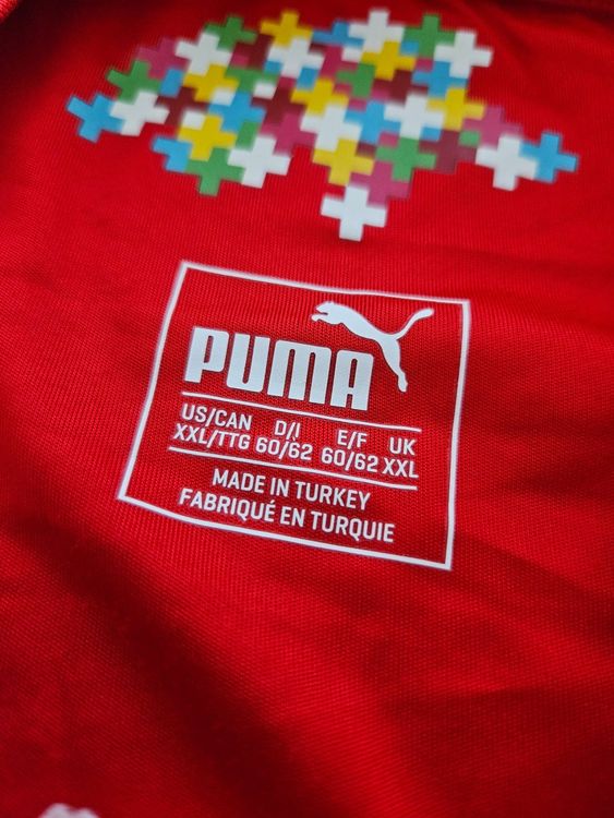 Puma Maillots de corps & Pantalons: Trikot Schweiz Puma NEU Gr. XXL Schweizer Fussball Nati EURO – Neuf (Voir description) à Hägglingen par United-Village-Trade 2