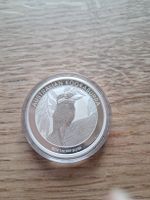 Australische Kookaburra-Silbermünze aus dem Jahr 2014