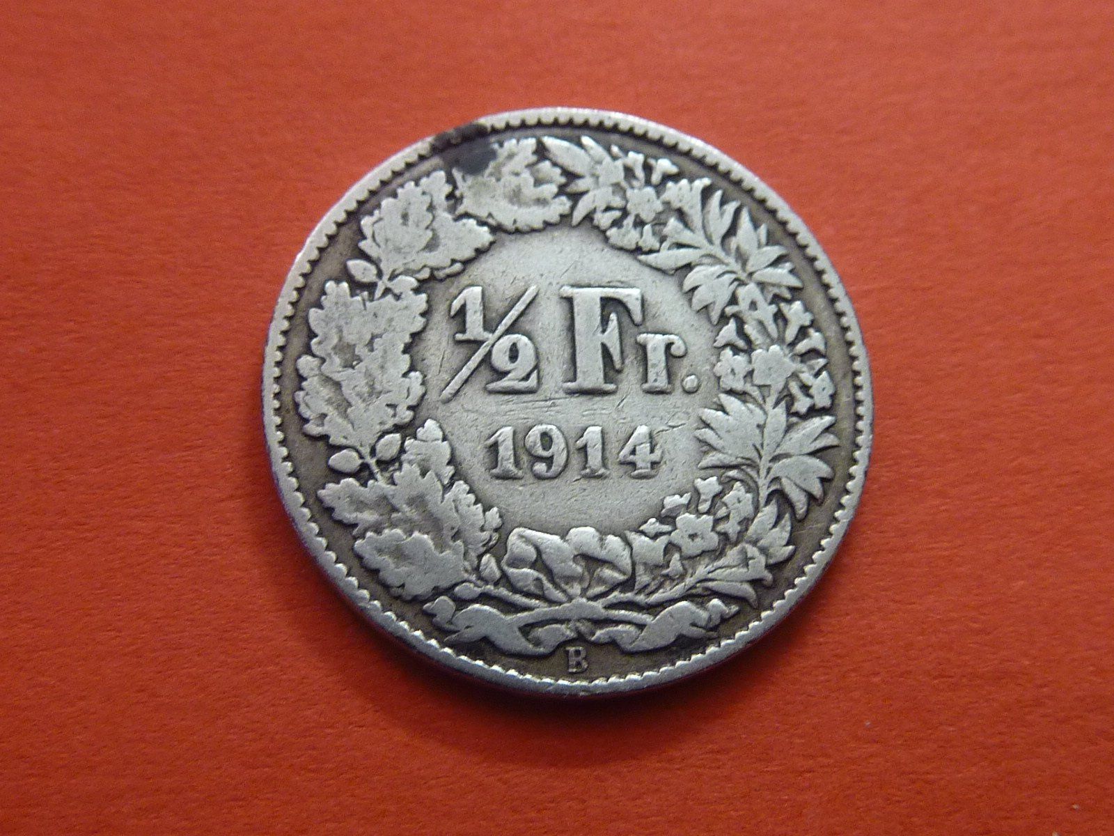 Alle Münzen: 1/2 Fr.  1914 – Gebraucht aus Seon von aee_7gpz