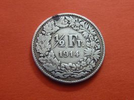 1/2 Fr.  1914