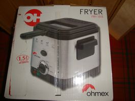 Ohmex Fritteuse FRY 1515 - Fast wie neu, wenig gebraucht!