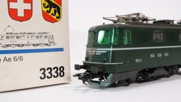 c4 Märklin 3338 SBB Ae 6/6 grün 11414 Bern