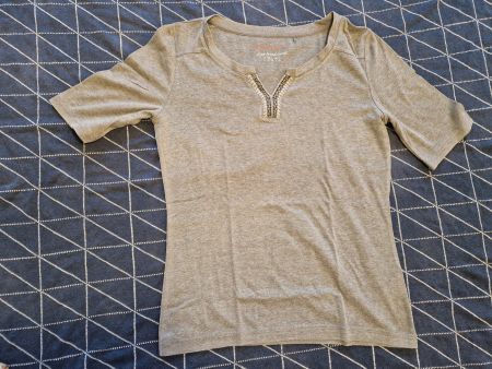 Esprit Shirt mit Stickerei grau L