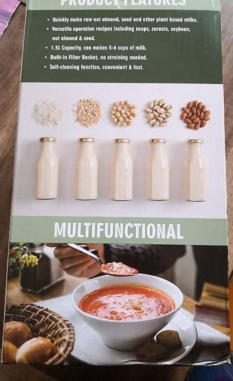 Elettrodomestici da cucina: machine multifonction pour préparer du lait végétal – Nuovo (secondo la descrizione) da La Chaux-de-Fonds venduto da Simone1180 4