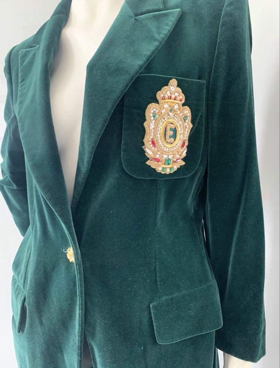 Escada Jacken: Escada Couture Samt Blazer Gr. 40 / L – Gebraucht aus Zürich von Kimmili 1
