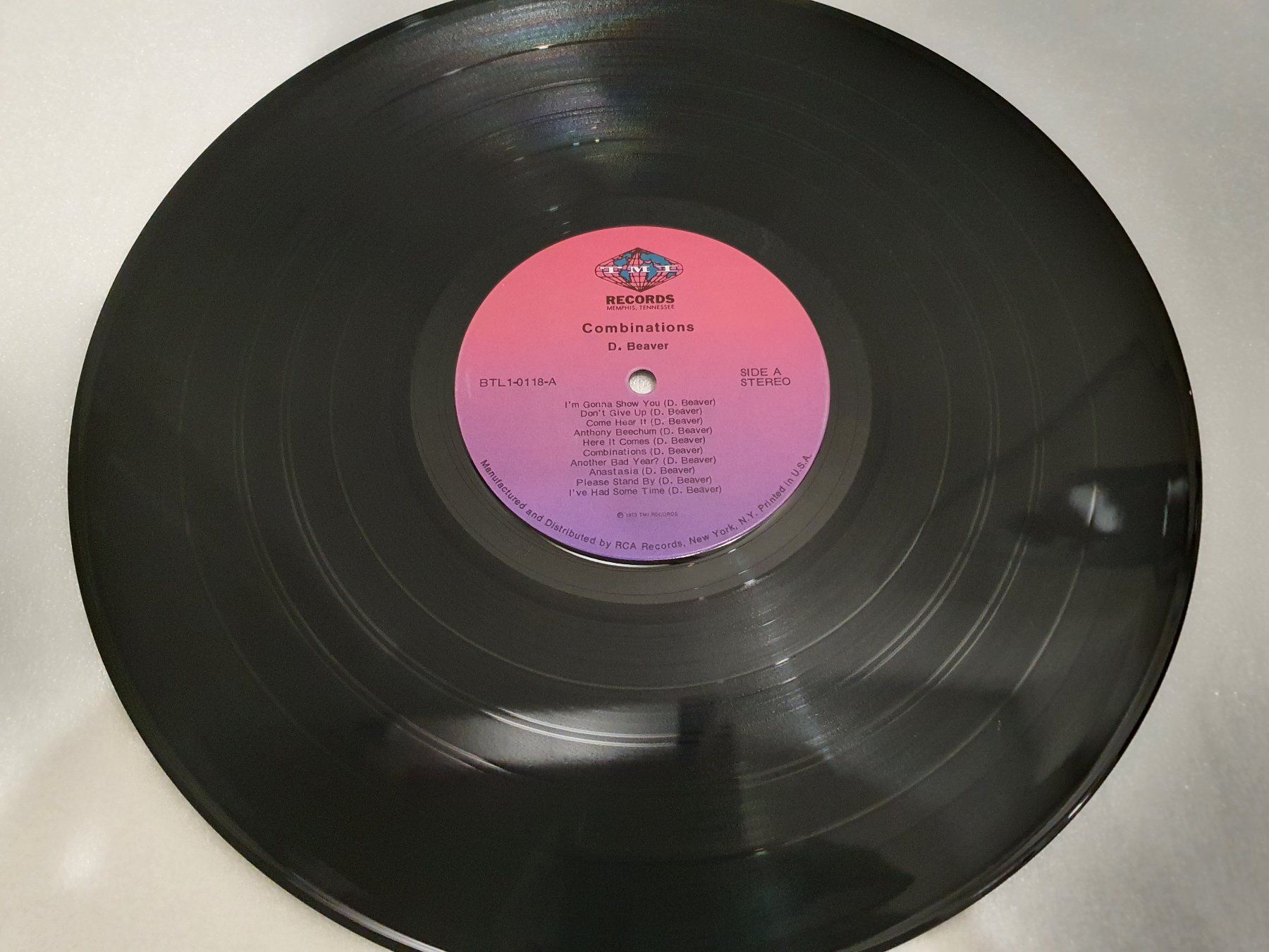 Dischi in vinile: D. Beaver – Combinations – Usato da Uster venduto da Vinyl-Leidenschaft 4