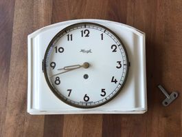Alte Küchenuhr, Wanduhr Kienzle, verm. 60er-Jahre