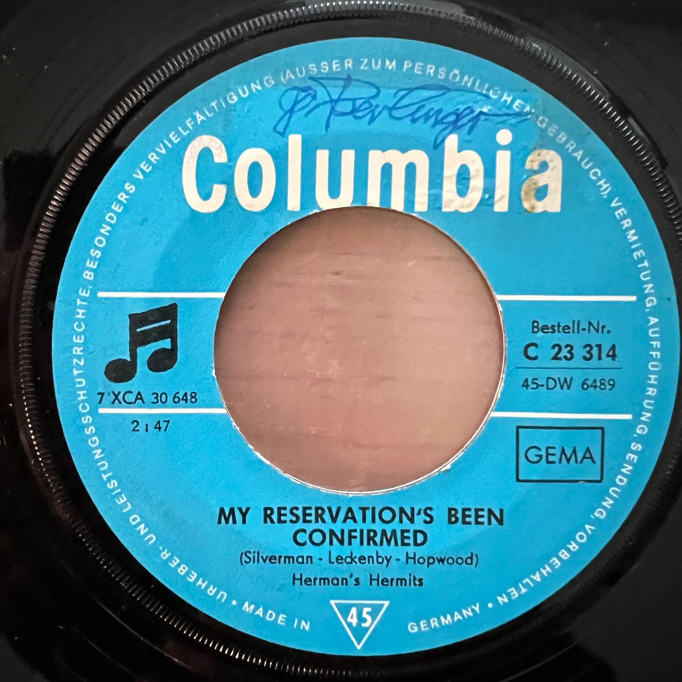 Dischi in vinile: Herman's Hermits - No Milk Today / D-Press. 1966 – Usato da Gais venduto da soundcave57 3