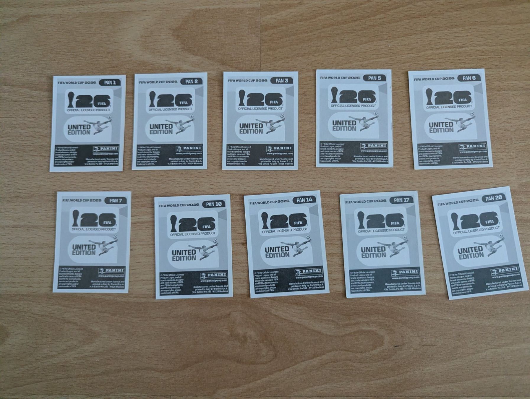 Panini Carte collezionabili: Panini WM 2026 verschiedene Bilder PAN – Nuovo (secondo la descrizione) da Horgen venduto da Danosh17 1