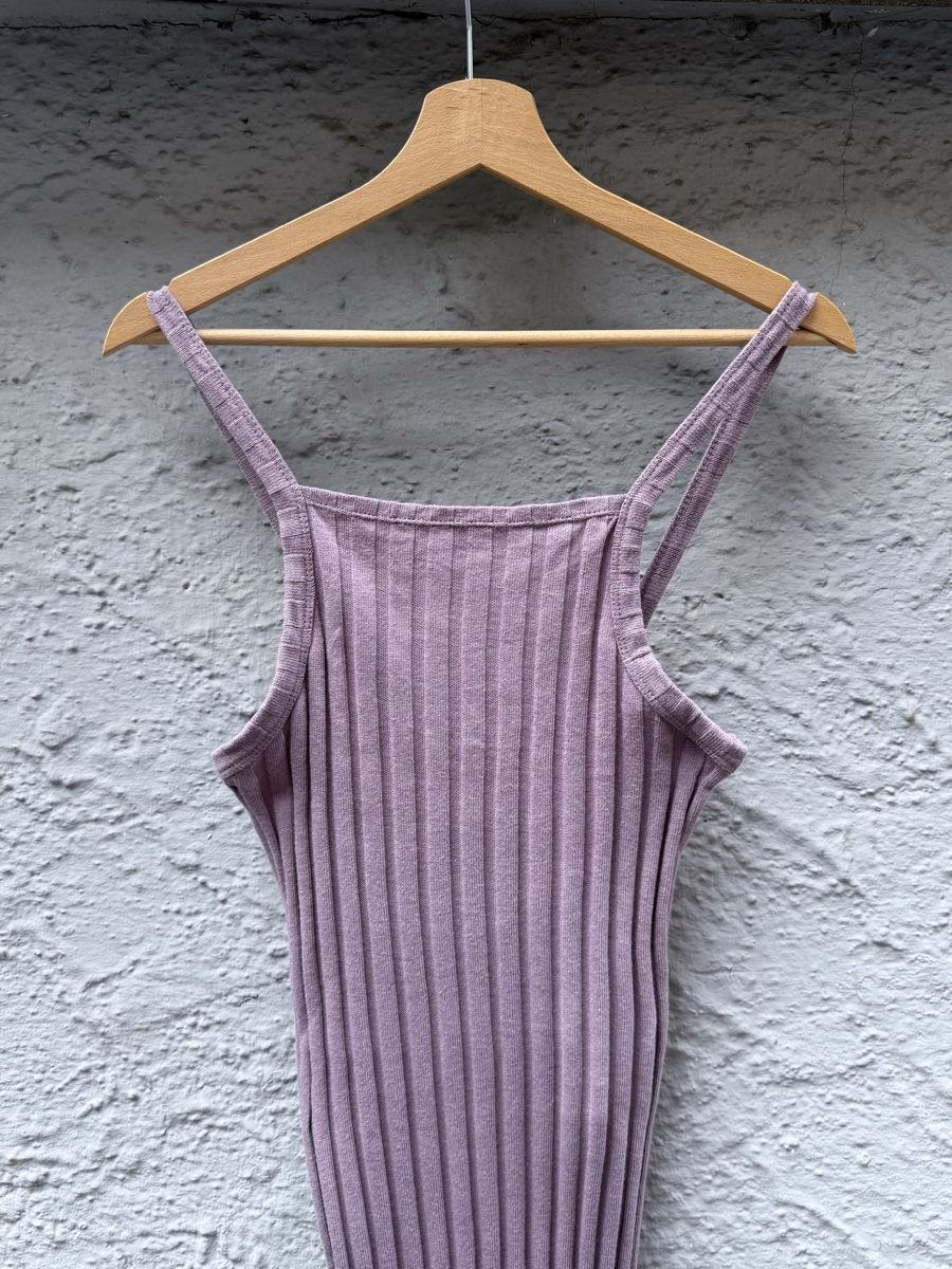 Zara Vestiti: Rippstrick Kleid Zara lila Grösse S - M – Usato da Siebnen venduto da koschitoschi 5
