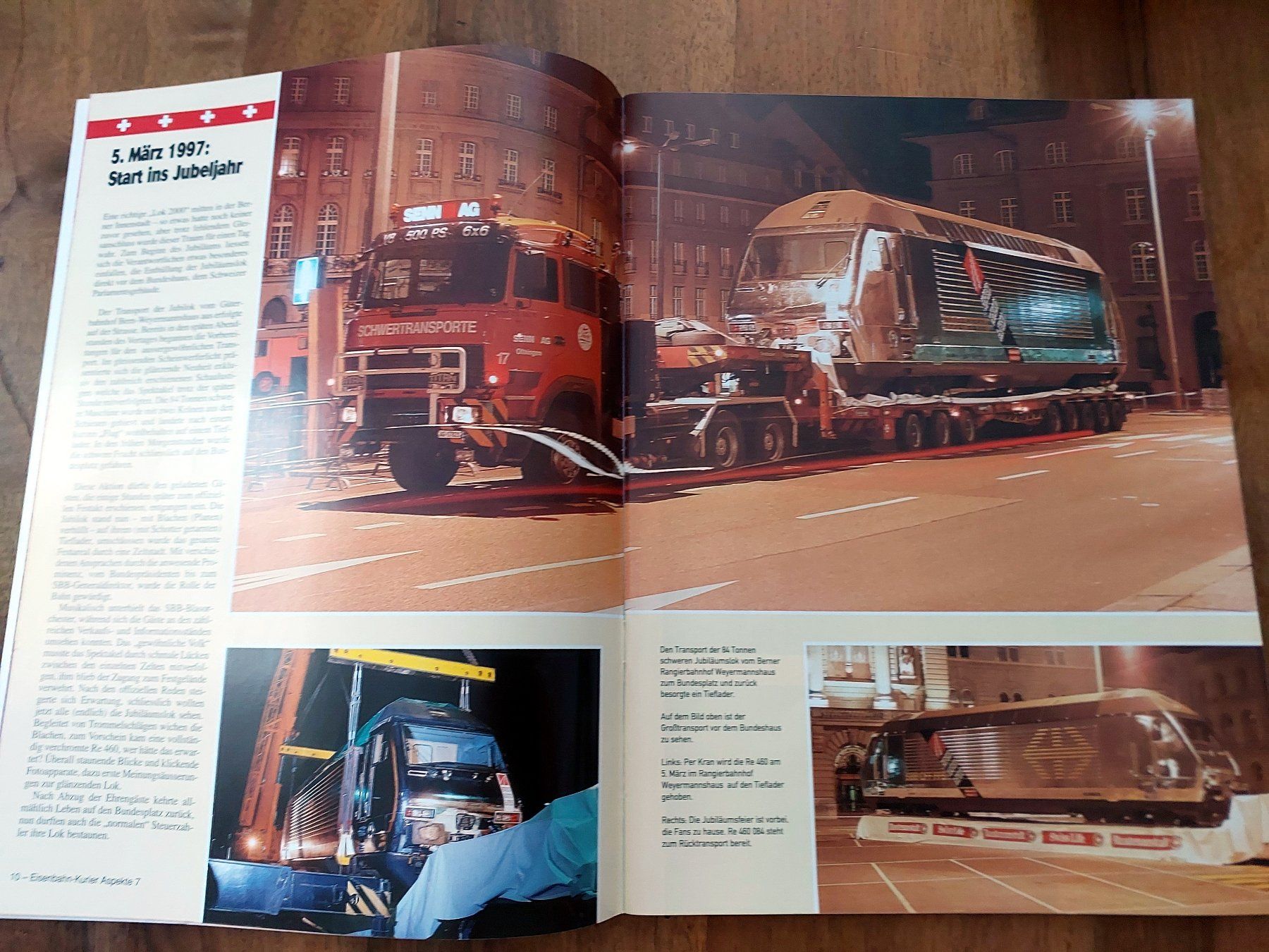 Riviste & Magazine: Eisenbahn-Kurier - Schweiz 1997 – Usato da Schönenwerd venduto da Steidi 2