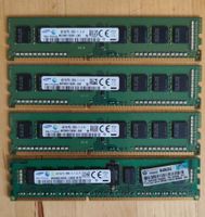 16GB DDR3 Desktop-RAM-Kit  Samsung PC3-12800U 1600MHz