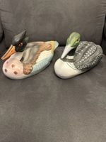 Colombo Keramik-Enten, Vintage, 2er Set, Top Zustand