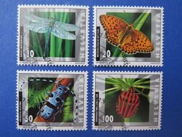 Serie Dauermarken 'Insekten' 2002 - off.Ersttag-Stempel BERN