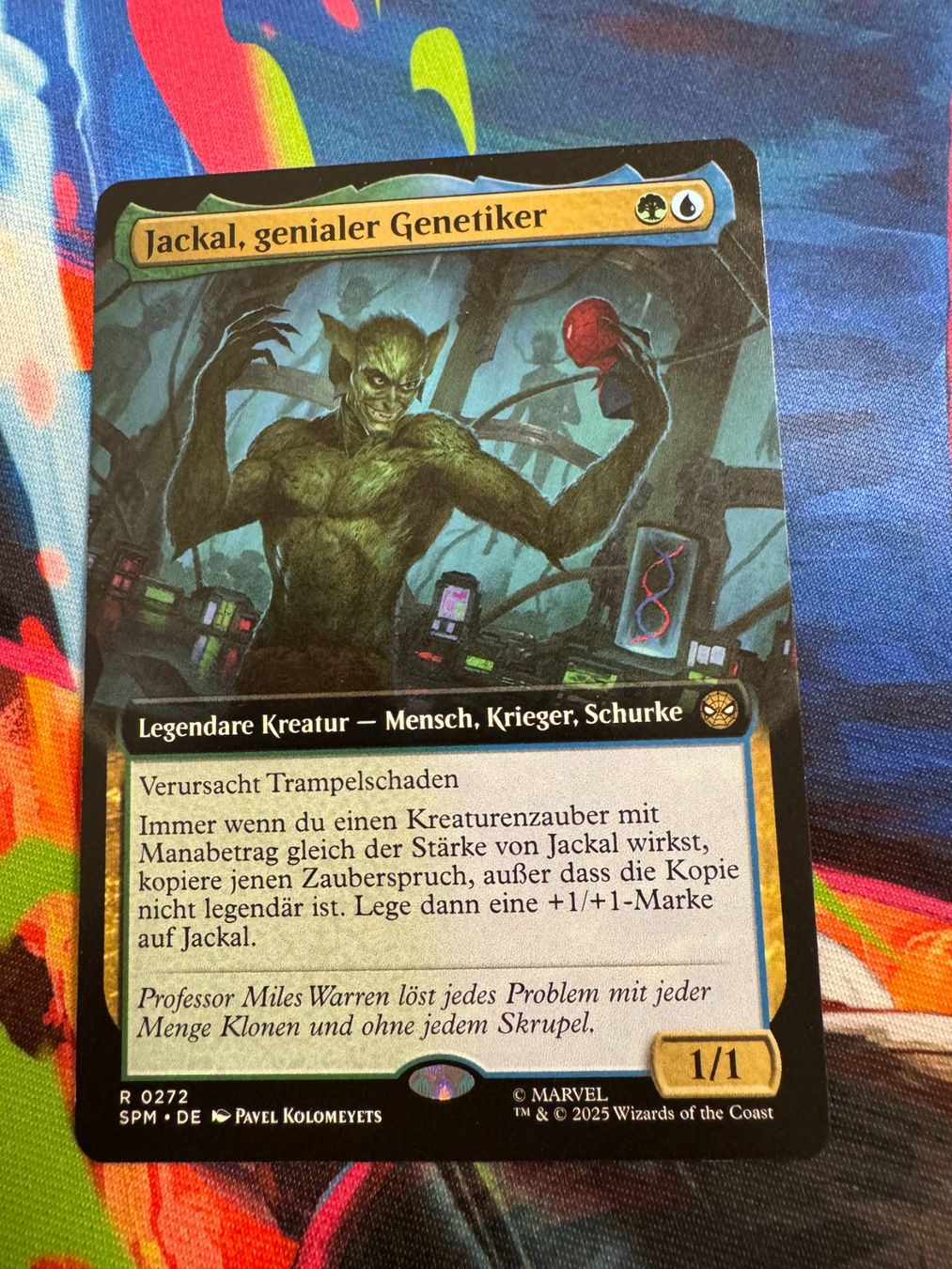 Magic The Gathering Carte collezionabili: Jackal, genialer Genetiker - Marvel's Spider-Man - Magic – Nuovo (secondo la descrizione) da Bülach venduto da Pfrenzel
